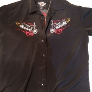 Harley Davidson Button up